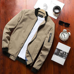 Autumn Bomber Jacket Men Casual Slim Fit Pilot Coat Male Fashion Men Clothes Jackets New Brand Zipper Overcoats Plus Size 4XL