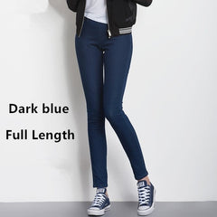 Women Jeans Plus Size Casual high  waist summer Autumn Pant Slim Stretch Cotton Denim Trousers for woman Blue black 4xl 5xl 6xl