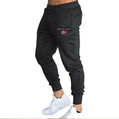 2020 Men's sets t shirts + pants two pieces sets casual tracksuit letter print suits sportwear fitness pants