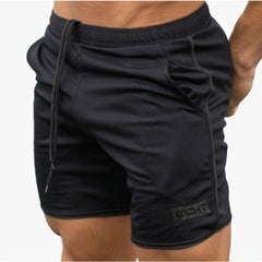 Men Fitness Bodybuilding Shorts Man Casual  Workout Male Breathable Mesh Quick Dry Sportswear Jogger Beach Short Pants