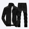 Brand Men Sportswear Sets Running Sports Fitness Tracksuit Male Two Pieces Sweatshirt+Sweatpant Gym Clothing Trainingspak Mannen