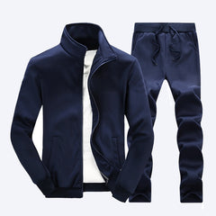 Brand Men Sportswear Sets Running Sports Fitness Tracksuit Male Two Pieces Sweatshirt+Sweatpant Gym Clothing Trainingspak Mannen