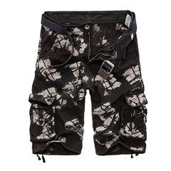 Cargo Shorts Men Cool Camouflage Summer Hot Sale Cotton Casual Men Short Pants Brand Clothing Comfortable Camo Men Cargo Shorts