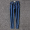 Vintage ladies boyfriend jeans for women mom high waisted jeans blue casual pencil trousers korean streetwear denim pants