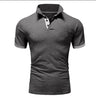 MRMT 2020 Brand Summer New Men's T-shirt Lapel Casual Short-sleeved Stitching T-shirt for Male Solid Color Pullover Tops T-shirt