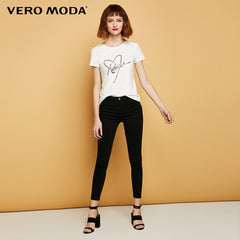 Vero Moda Women's Slim Fit Wrap Stretch Denim Pants Crop  Jeans | 316449501